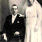 Mariage de mes Parents (Fortun&eacute;e COHEN-Nessim SIROUR) 10 Janv.1934