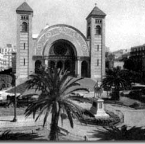 La Cath&eacute;drale et la Statue de Jeanne d'Arc