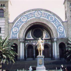 La Cathedrale et la Statue de Jeanne d'Arc  en 1960